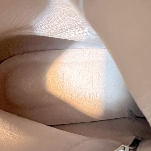 ABLE Condori Lace-Up Suede Boots in Almond Leather Lining Ethically Made in Peru - Picture 12 of 12